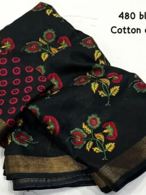 New floral Printed Saree